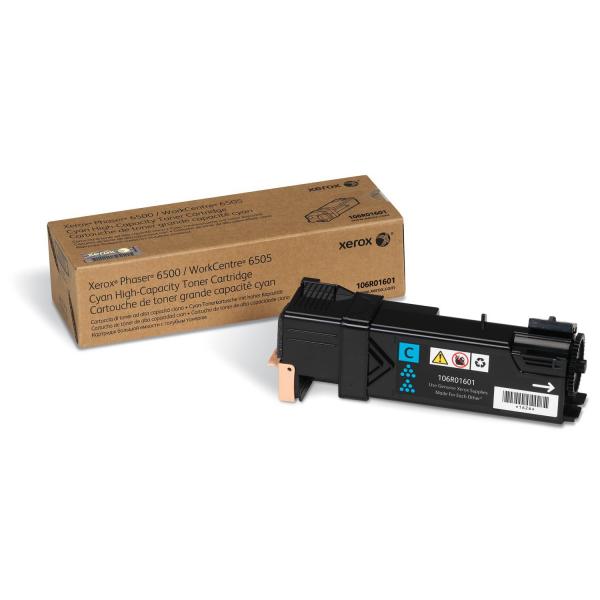 Тонер-картридж Xerox Phaser 6500N/DN WC6505N/DN Cyan, 2500стр.