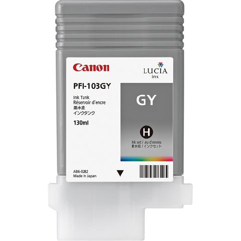 Чернильный картридж Canon, PFI-103GY (Grey, серый)