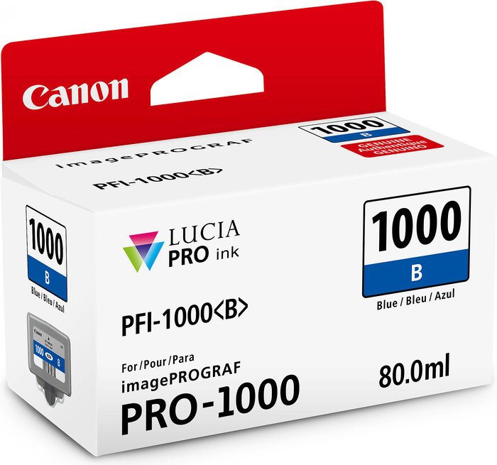 Чернильный картридж Canon PFI-1000 B (blue)