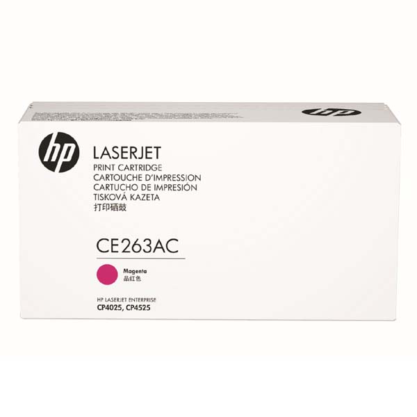 Тонер-картридж HP Color LaserJet CE263A Contract Magenta (пурпурный) (для LaserJet-CP4025/CP4525), 11 000 стр.