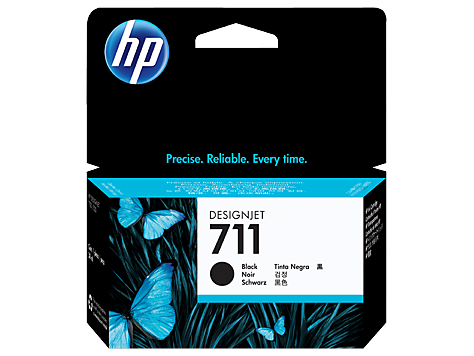 Чернильный картридж HP №711 for DesignJet T120/T520, 38ml, Black
