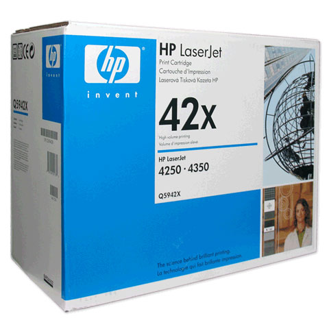 Тонер-картридж HP 942X, LaserJet 4250/4350 Black, 20000 стр.