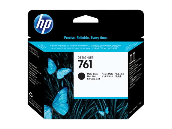 Печатающая головка HP 761 matte black (матовый черный)