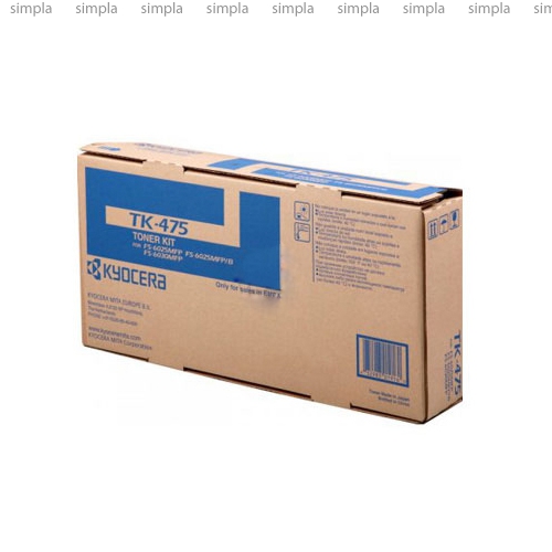 Тонер-картридж Kyocera FS-6025MFP/B/ FS-6030MFP type TK-475, 15000 стр.