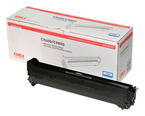 Фоторецепторный барабан Oki C9600/C9800, Cyan, 30000 стр.