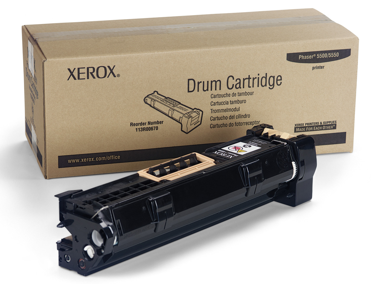 Фоторецепторный барабан Xerox Phaser 5500/5550, 60000стр.