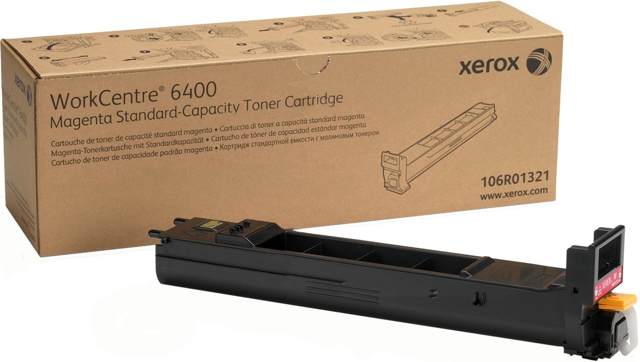 Тонер-картридж Xerox WC6400 Magenta, 8000 стр.
