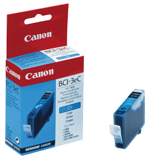 Чернильный картридж Canon BJC-6000/ S400/MultiPass-C100/SmartBase-MPC400/600/700/730, BCI-3ePC, Photo Cyan