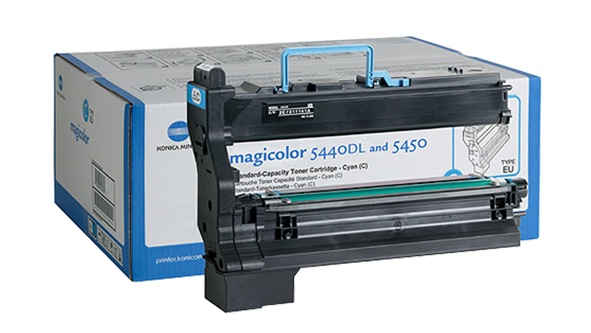 Тонер-картридж Konica-Minolta QMS MC5440DL/5450 cyan, 12000стр.