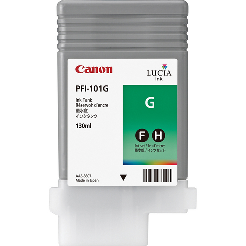Чернильный картридж Canon PFI-101G, iPF 5000/6000, Green