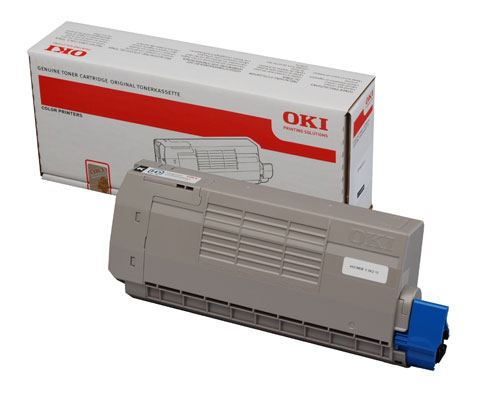 Тонер-картридж белый для принтера OKI C920WT