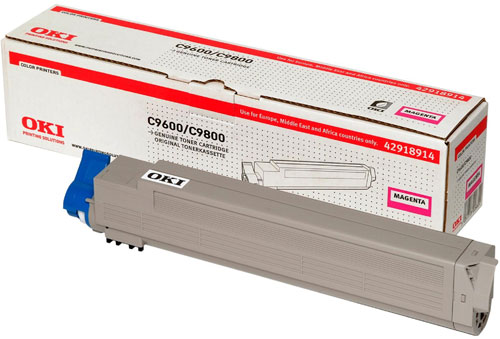 Тонер-картридж Oki C9600/C9800 Magenta, 15000 стр.