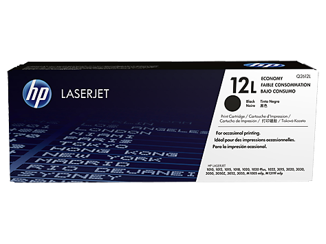 Тонер-картридж HP 12L, для LaserJet 1010/12/15/20/22/ 3015/20/30 (1000 стр.)