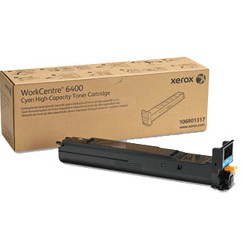 Тонер-картридж Xerox WC6400 Cyan, 14000 стр.