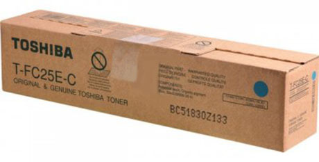 Тонер-картридж бирюзовый T-FC25EC для Toshiba e-STUDIO2040с/2540c/3040c/3540c/4540c, 26800 стр.