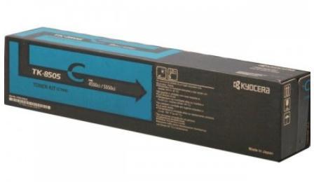 Тонер-картридж Kyocera TASKalfa 4550ci/ 5550ci type TK8505C Cyan 20000 стр.