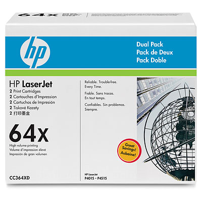 Тонер-картридж HP набор из 2-х картриджей LJP4015N/ P4515N 24000 стр.