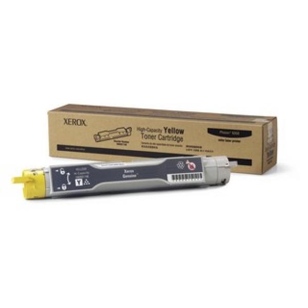 Тонер-картридж Xerox PH6350 Yellow, 10000стр.