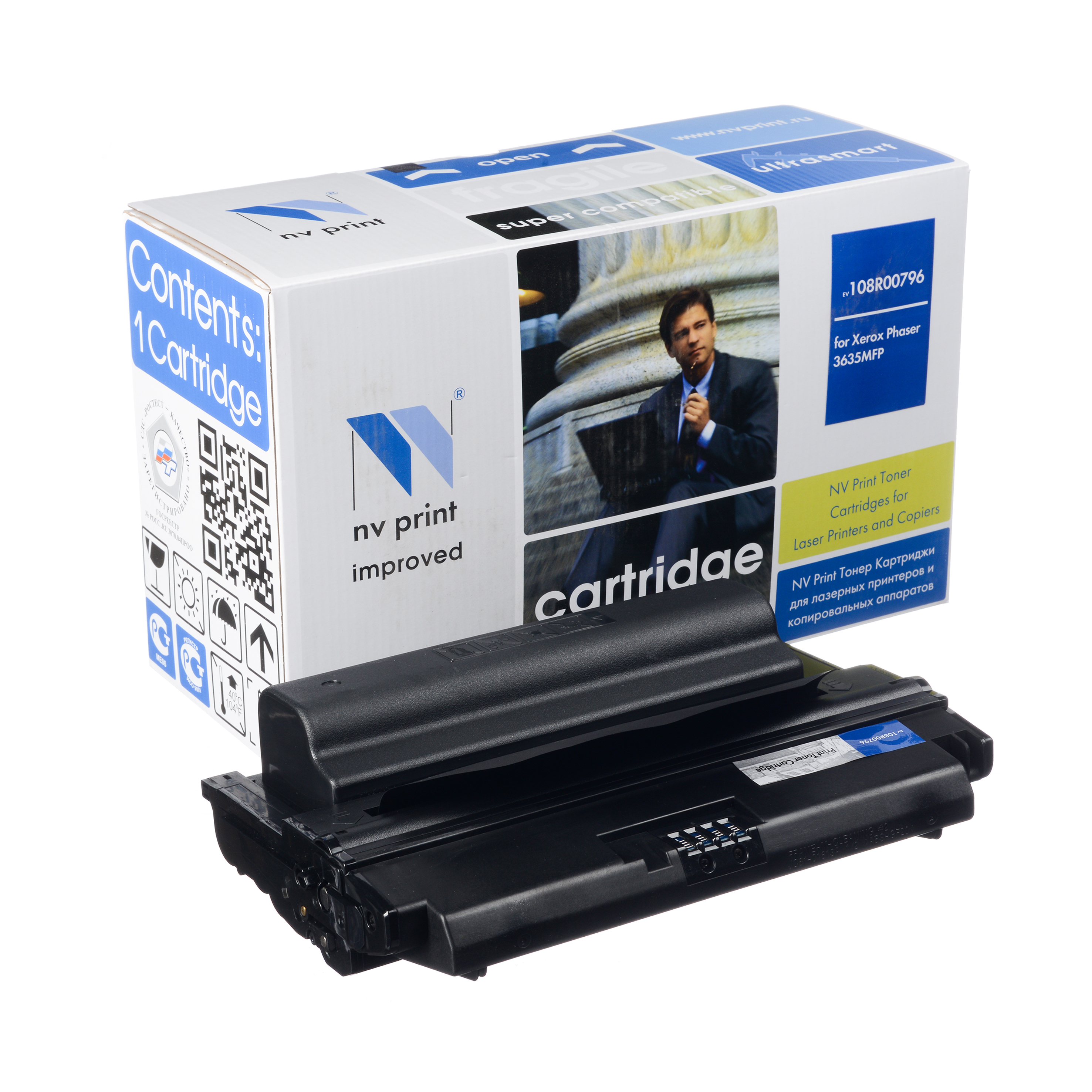 Картридж NVP совместимый Xerox 108R00796 для Phaser 3635 (10000k)
