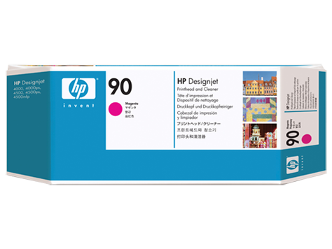 Печатающая головка HP No. 90, Designjet 4000/4000ps/4500/4500ps, Magenta