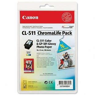 Чернильный картридж Canon PIXMA-MP230/240/250/252/260/270/272/280/282/MX320/330/340/350/360/410/420/MP480/490/492/495/499/iP2700/2702