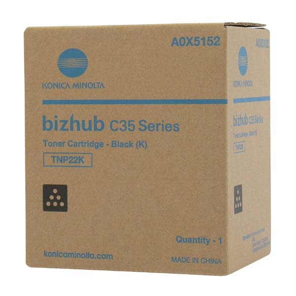 Тонер-картридж Konica-Minolta Bizhub C35/35P type TNP-22K Black, 6000 стр.