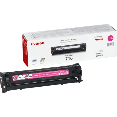 Тонер-картридж Canon 716 Magenta (пурпурный) для i-SENSYS LBP5050/MF8030/MF8080Cn