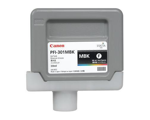 Чернильный картридж Canon, PFI-301 MBK, iPF 8000/9000