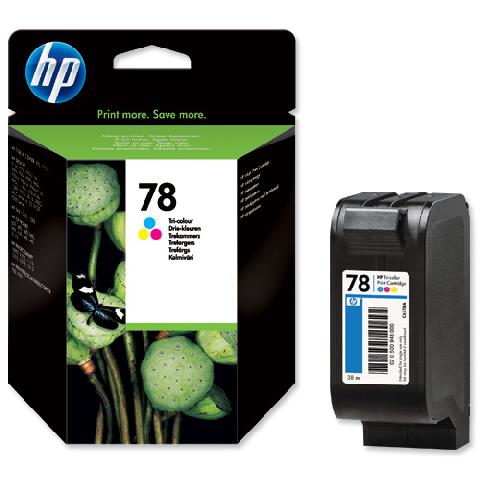 Чернильный картридж HP No. 78 for DJ 9xxC,PhS1xxx,DJ3820/6122/6127, Color, 38ml