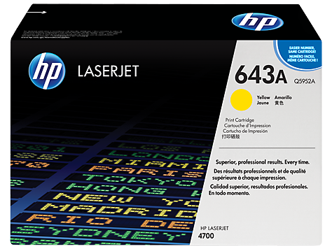 Тонер-картридж HP 952A, LaserJet 4700 yellow