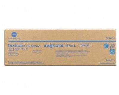 Тонер-картридж голубой Konica-Minolta bizhub С30P/C31P, 12000стр.