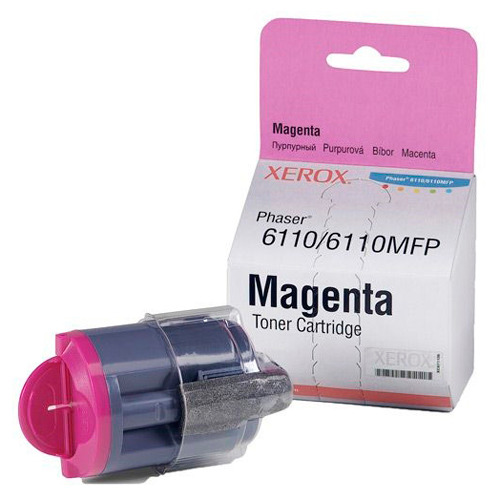 Тонер-картридж Xerox для Phaser 6110, Magenta(пурпурный), 1000 страниц