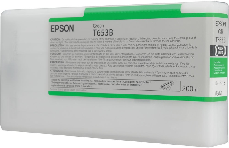 Чернильный картридж Epson Stylus Pro4900, Green, 200ml
