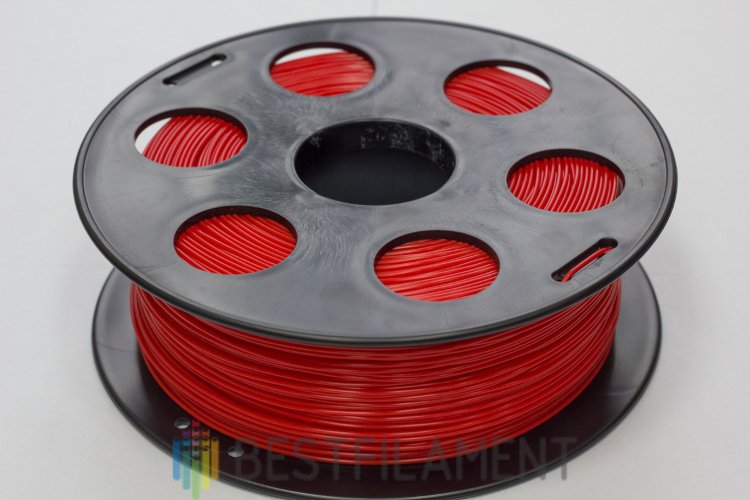 PLA-пластик BestFilament, красный, 1.75 мм, 1 кг