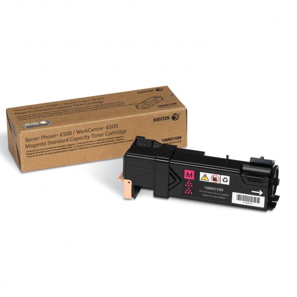 Тонер-картридж Xerox Phaser 6500N/DN WC6505N/DN Magenta, 1000стр.