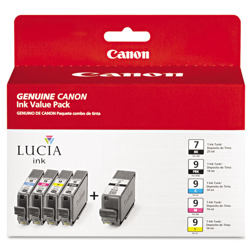 Набор чернильных картриджей Canon PGI-9 PBK/C/M/Y/GY Multi Pack