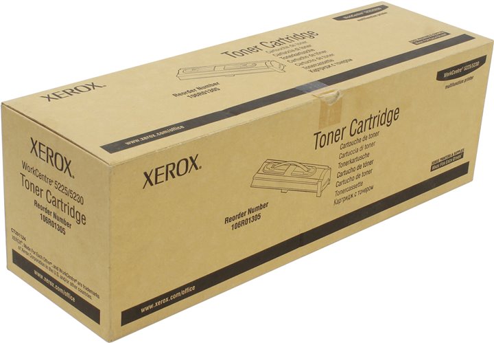 Тонер-картридж Xerox для WorkCentre 5225, Black(черный),30000 страниц