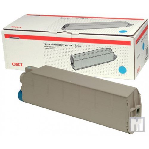 Тонер-картридж Oki для C9300/9500 голубой, 15000 стр.