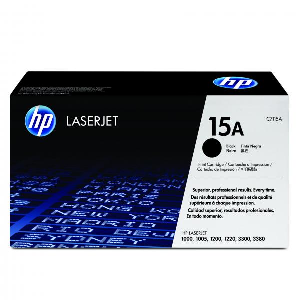 Тонер-картридж HP 115A, LaserJet 1000w/1200/1220/3300, 2500 стр.