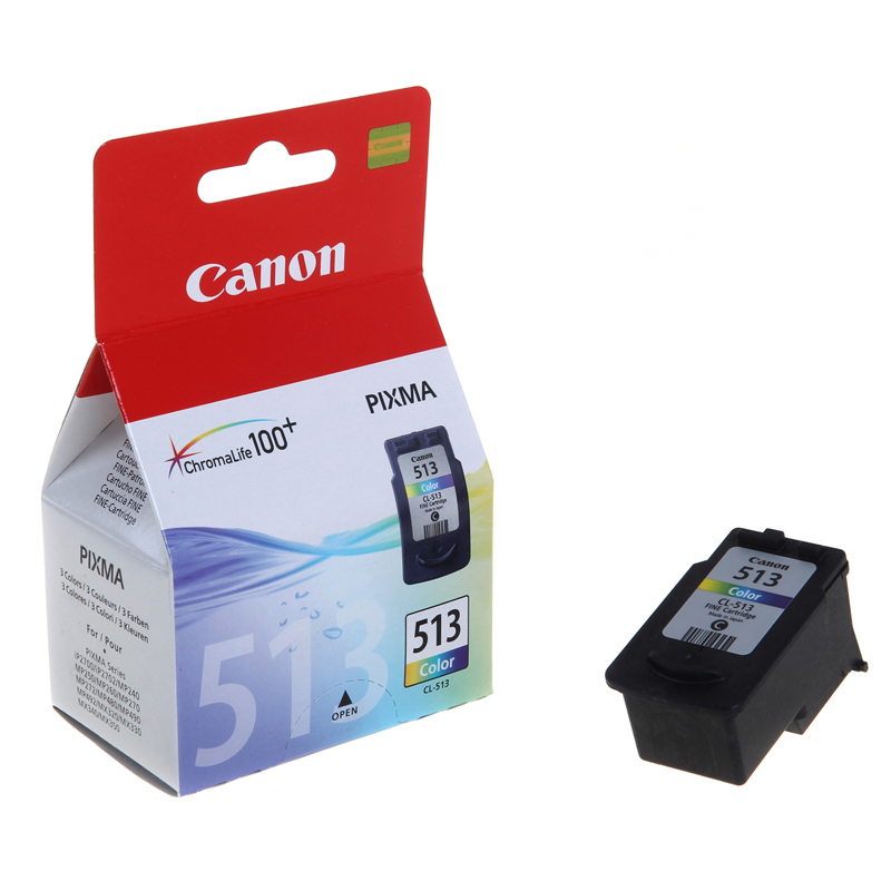 Чернильный картридж Canon CL-513 Color (цветной, 13 мл.)