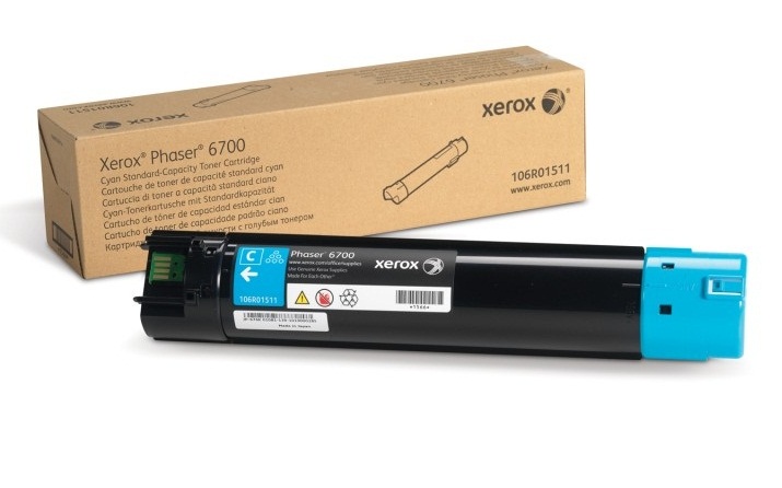 Тонер-картридж Xerox Phaser 6700 Cyan, 5000стр.