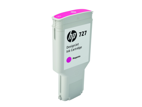 Чернильный картридж HP 727 Magenta (пурпурный, 300мл.)