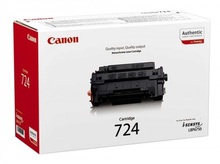 Тонер-картридж Canon 724 для i-SENSYS LBP6750Cdn/6780x и MF512x/515x