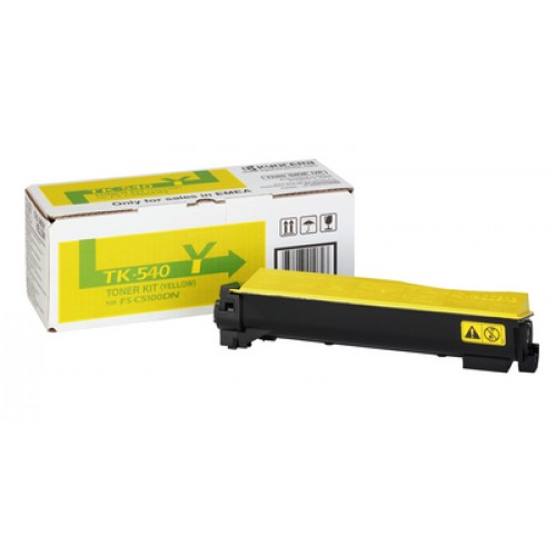 Тонер-картридж Kyocera FSC5100DN type TK-540 Yellow, 4000 стр.