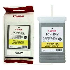 Чернильный картридж Canon BCI-1431Y, W6200/W6400P, желтый, 130 ml