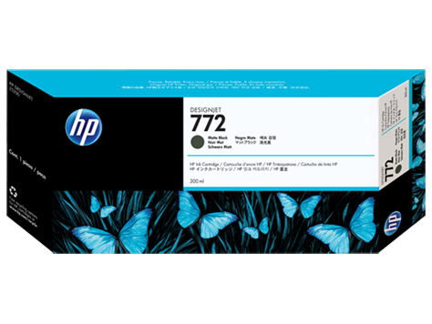 Чернильный картридж HP № 772 DesignJet Z5200, матовый черный, 300 мл