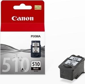 Чернильный картридж Canon PG510,  iP2700/MP240/260/270/480/490/495/MX340/360/320/410/420, Black