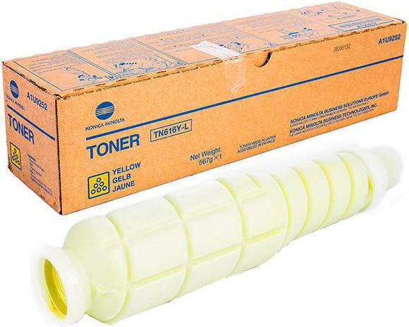 Тонер Konica Minolta TN-616Y (желтый) для bizhub PRO C6000/L