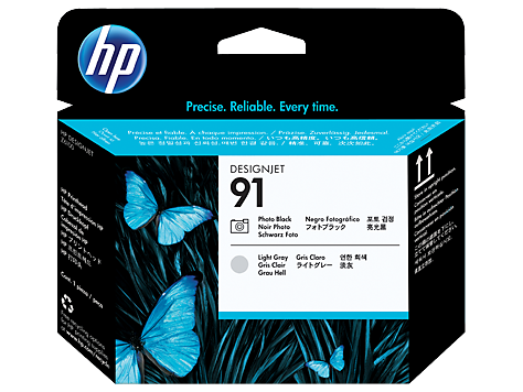 Печатающая головка HP No. 91, Designjet Z6100, Photo Black and Light Grey