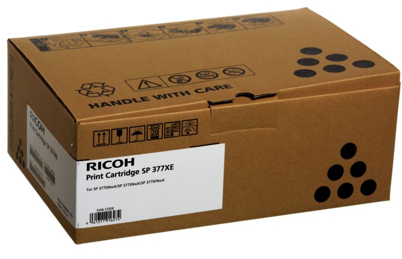 Тонер-картридж Ricoh SP 377XE Black (черный) для SP 377DNwX/SP377SFNwX
